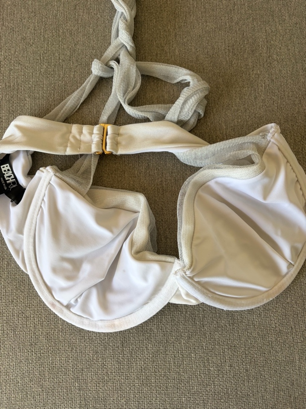 Beach Riot Drea Top-White - Picture 7 of 7